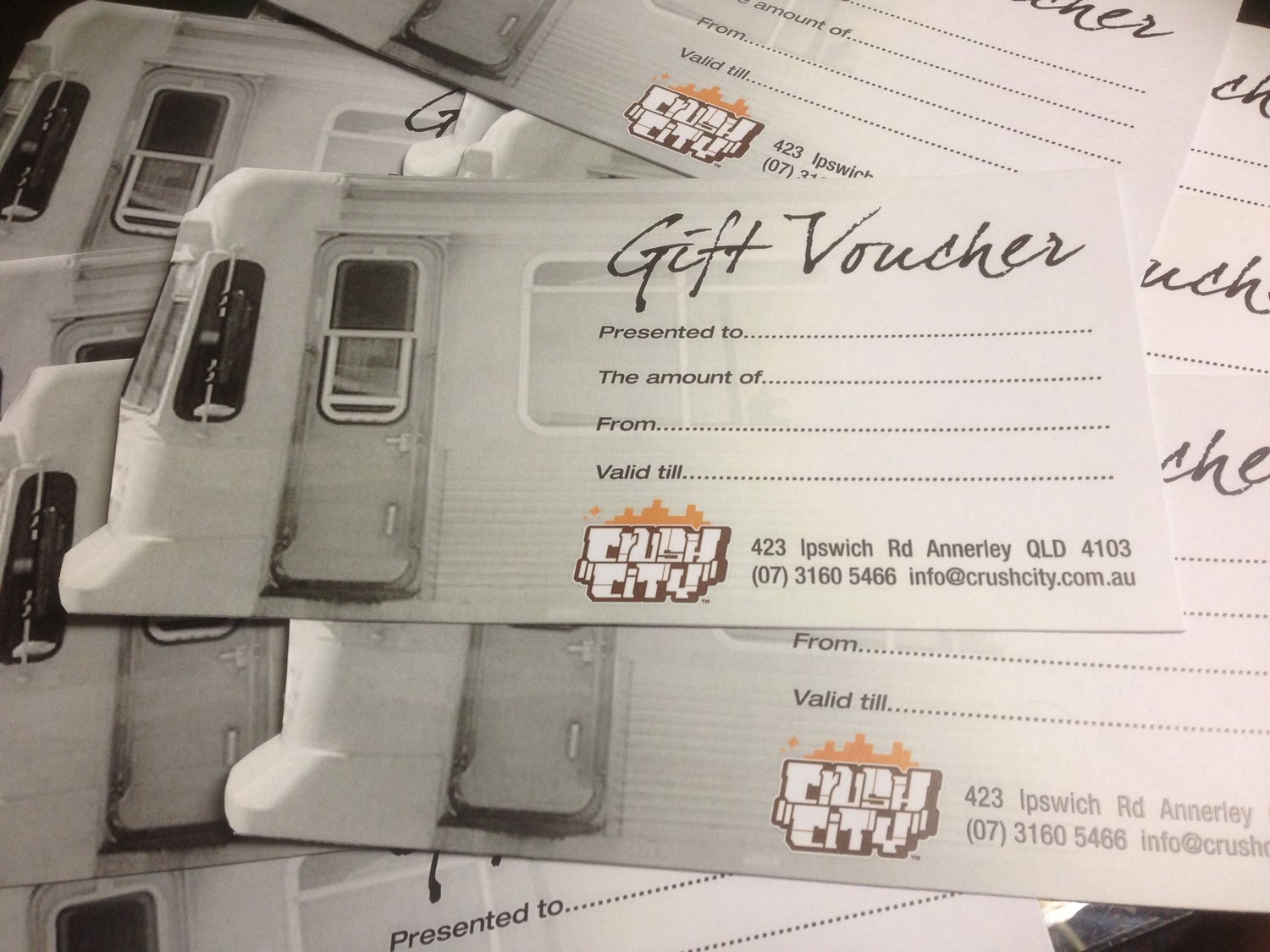 Image of Gift Vouchers $25/50/100/200