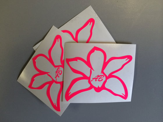 Image of Orchid Stickers