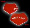 HATEWEAR Ladies Booty Shorts RED - size SMALL only