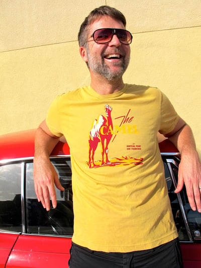 Image of The Camel Vintage T-Shirt: Unisex