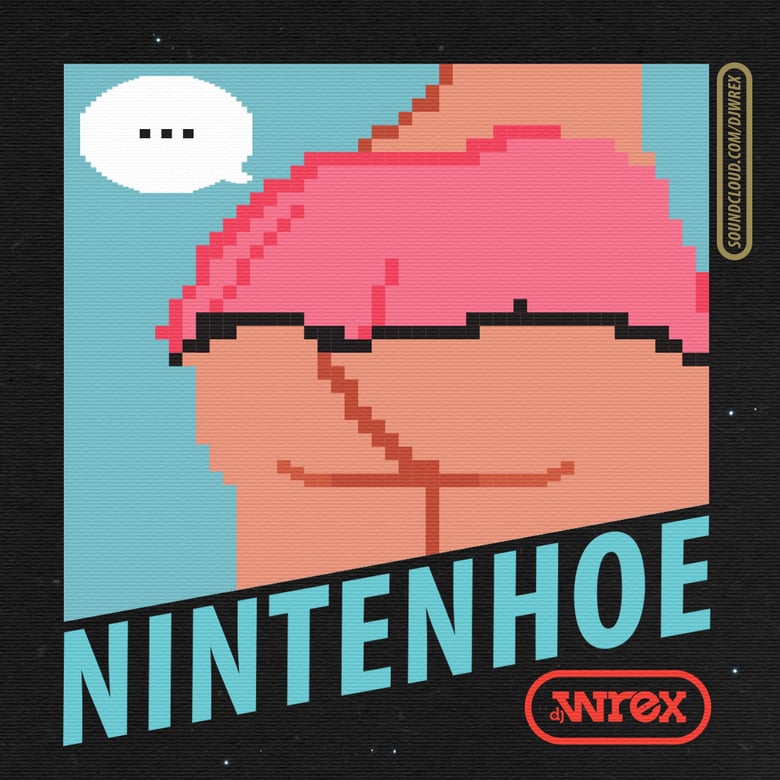 Image of DJ Wrex - Nintenhoe Sticker
