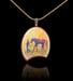 Image of Just Us Pendant - The lifelong bond between a girl and her horse