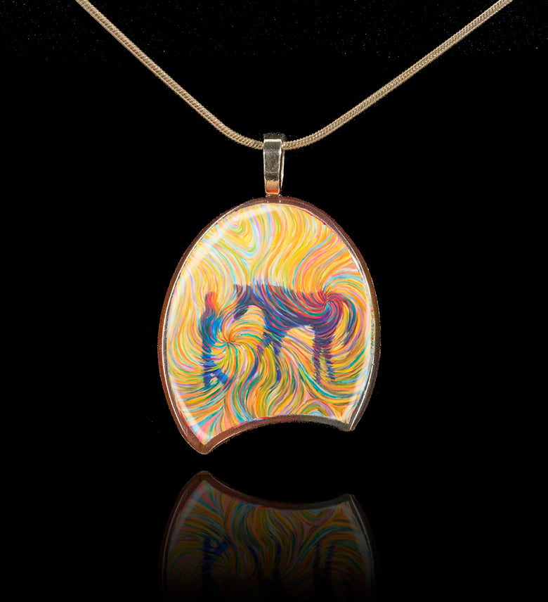 Image of Just Us Pendant - The lifelong bond between a girl and her horse
