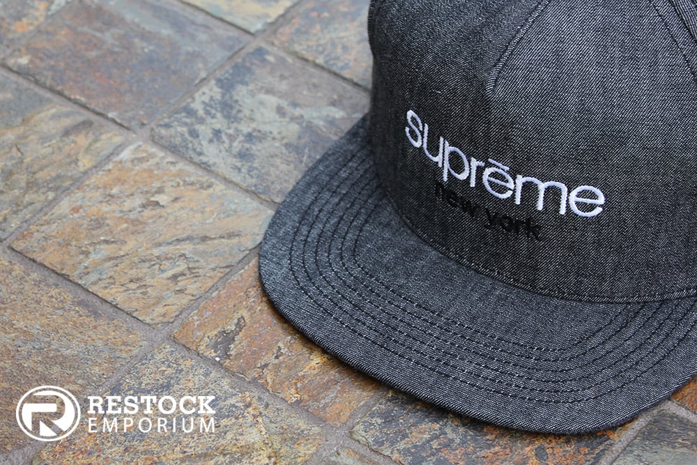 Supreme - 9958 Supreme Washed Denim S Logo 6panelの+