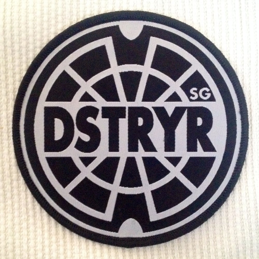 Image of DSTRYR/SG EMBROIDERED LOGO PATCH