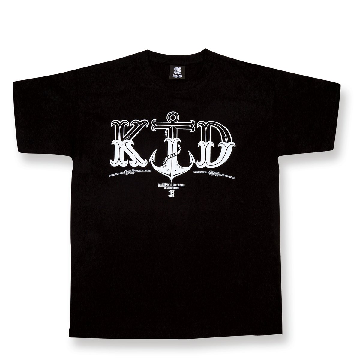 Anchor - Black T-Shirt - 50% OFF! / Keepin' It Dope