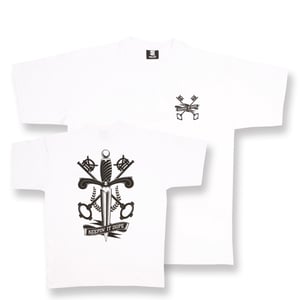 Image of Crest - White T-Shirt - 50% OFF!