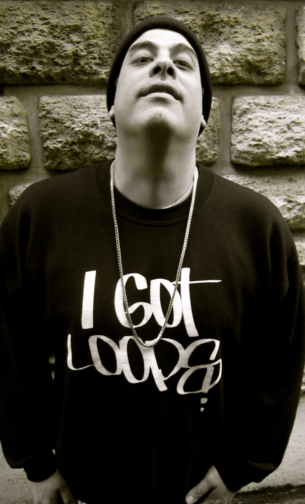 Image of I Got Loops CREWNECK Sweatshirt (BLACK)