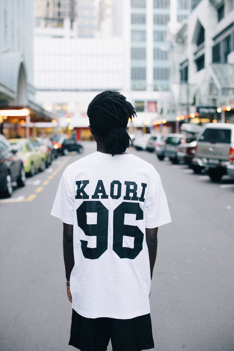 Image of KAORI - WHITE VINYL TEE 