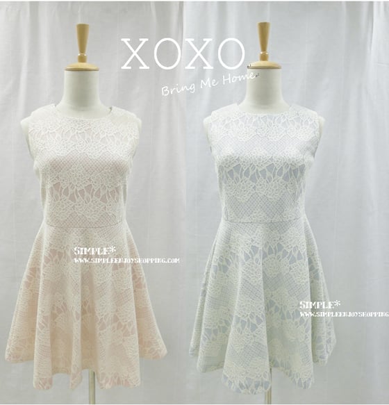 Image of SD03002 - Lace Floral Dress