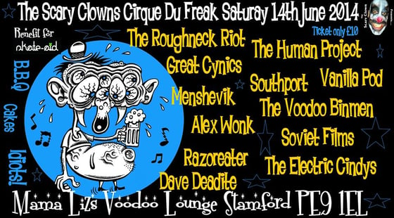 Image of Cirque du Freak (Skate-aid benefit all dayer) Tickets - June 14th 2014