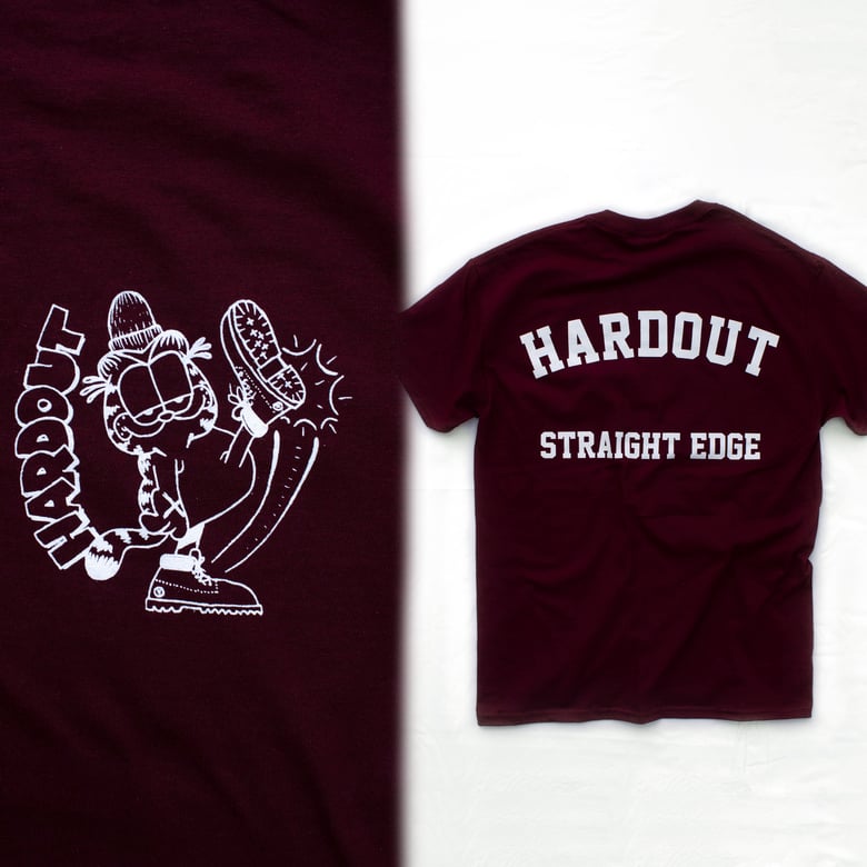 Image of Garfield tee (Maroon) SOLD OUT