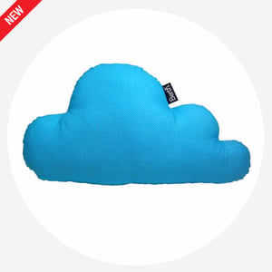 Image of PILLOW CLOUD Light Blue Dots