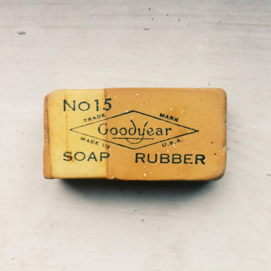 Image of 1950s Goodyear Eraser