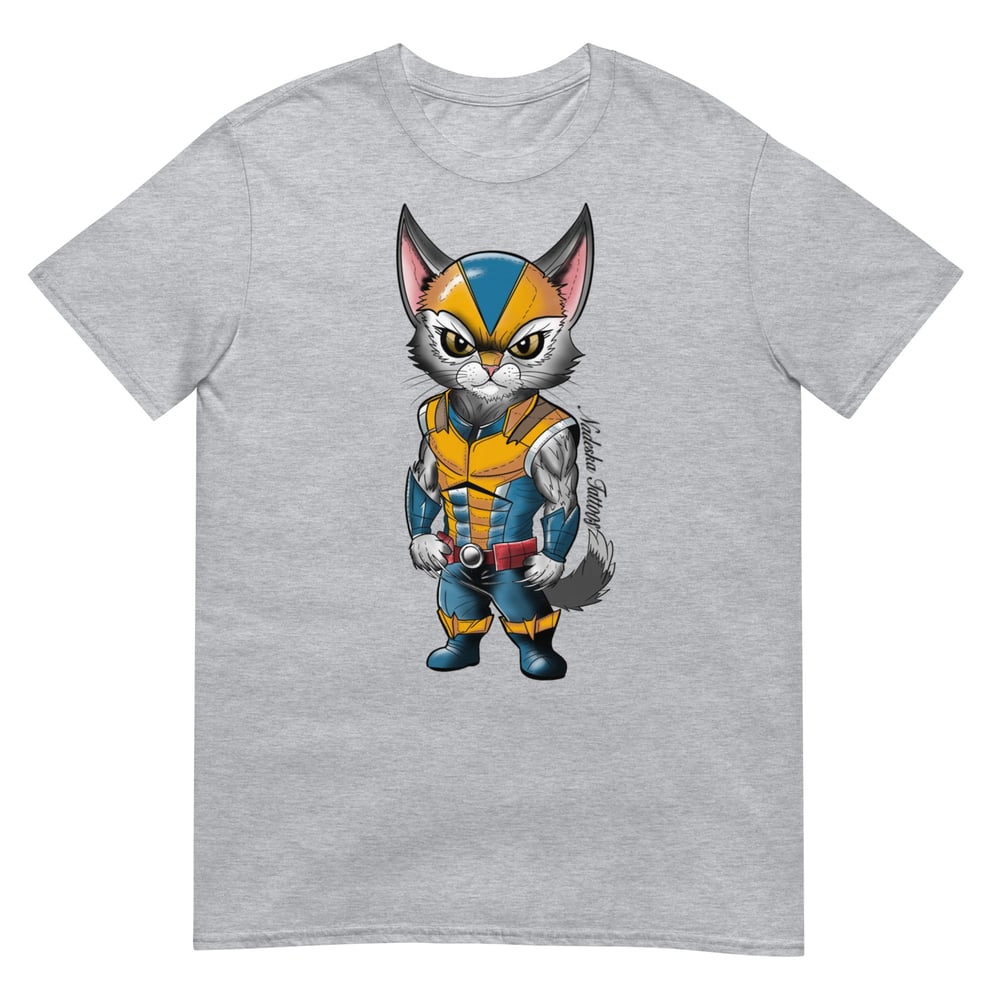 Wolverine Cat Short-Sleeve Unisex T-Shirt