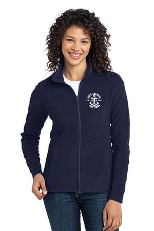 Image of Ladies MicroFleece Zip Jacket