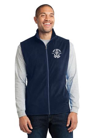 Image of Unisex MicroFleece Zip Vest Jacket