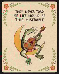“Toad” Print