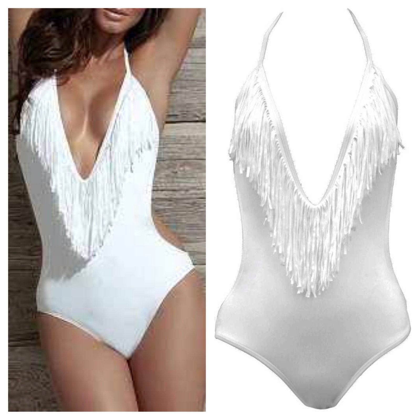 fringe monokini