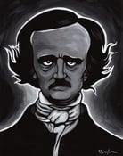 Image of Edgar Allan Poe - Limited Edition Signed Giclee Print, 8"X10"
