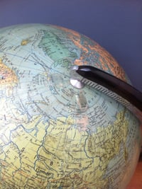 Image 4 of Art Deco Globe