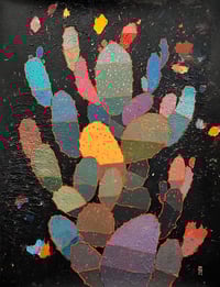 Image 1 of Color Palette - 24x32" Acrylic On Canvas