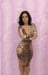 Image of Animal Print Bodycon Dress