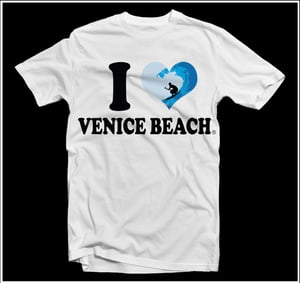 Image of Venice Beach Surf Tee Blue