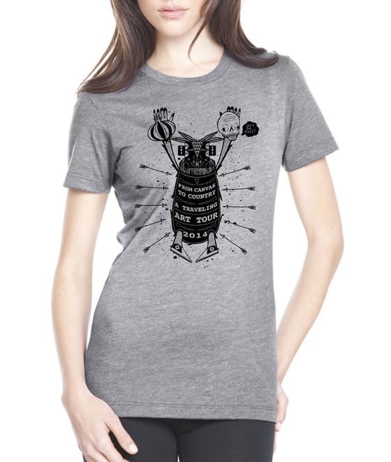 Image of From Canvas to Country Women's Tee