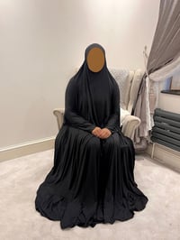 Image 1 of Hayah prayer dress  - black