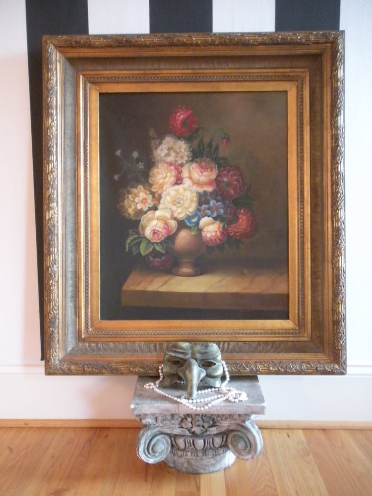 Image of Antique Oil Painting 