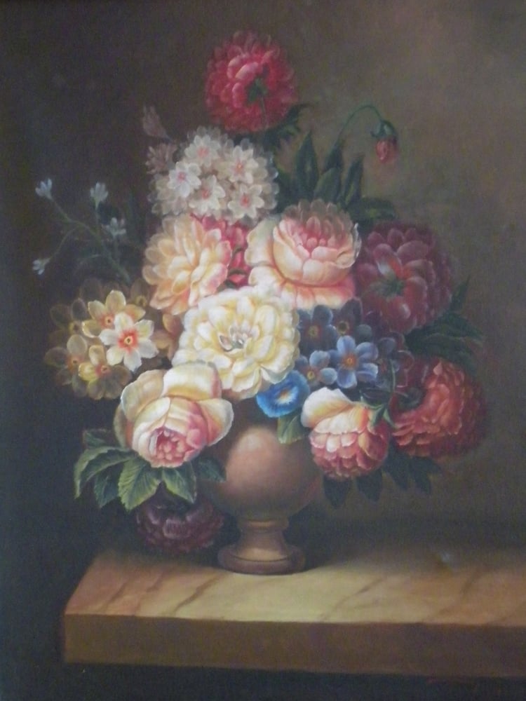 Image of Antique Oil Painting 