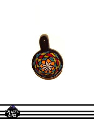 Image of Zach Strasburg Orange, Blue, Red & Acid Yellow Fillacello Pendant