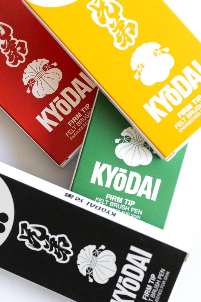 Image of Kyodai firm tip pens