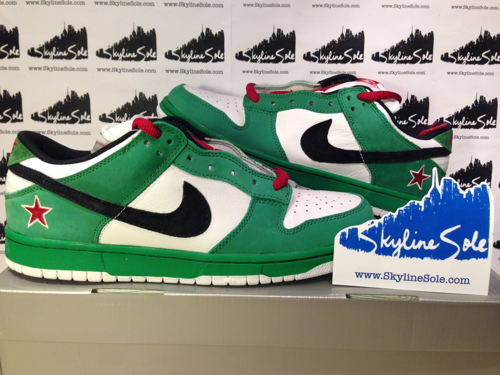 nike dunk heineken