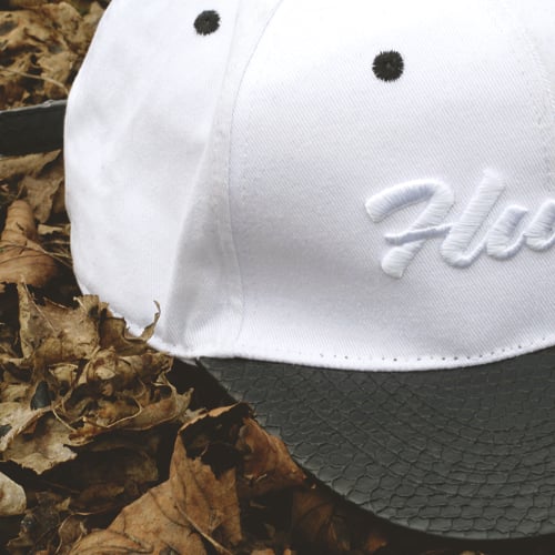 Image of Hustle Snapback - White Edition