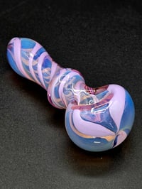 Image 1 of Pink Fumed Pipe 3.8"