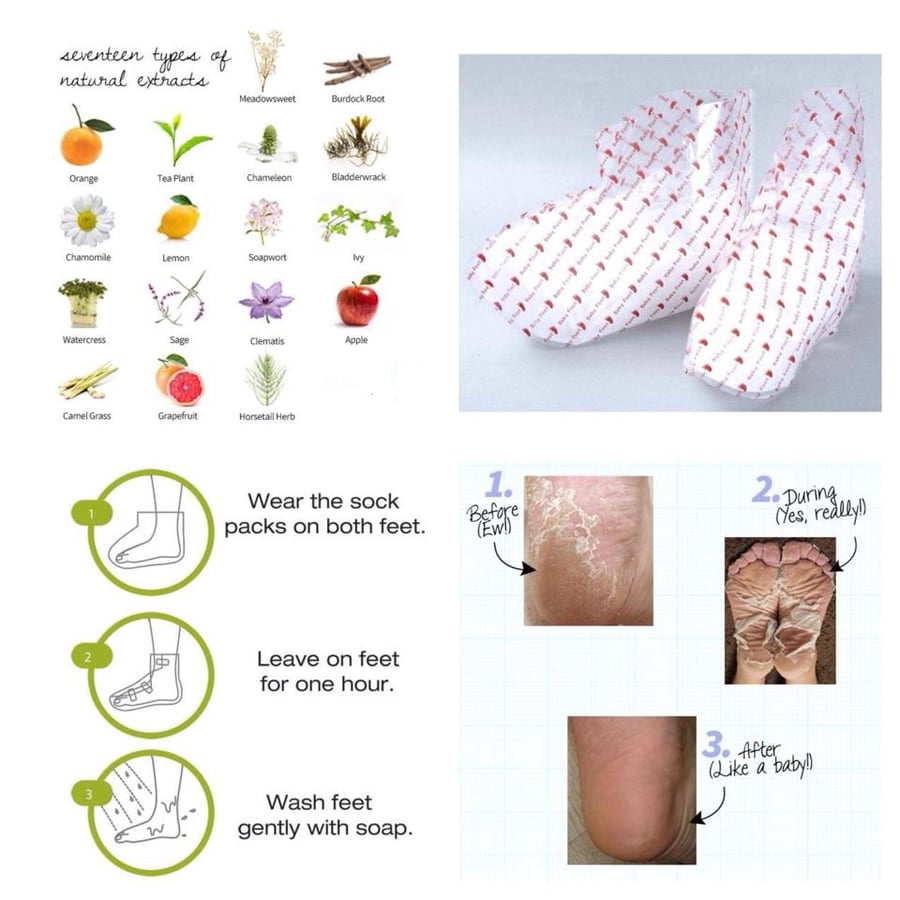 Image of FOOT EXFOLIATE PEEL