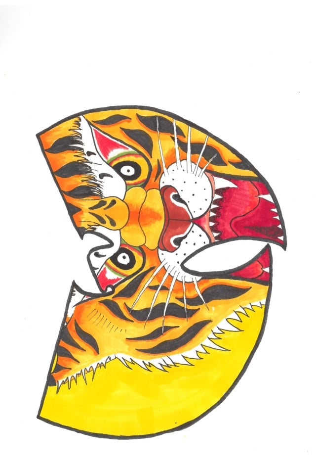 Image of Wu-Tang Tiger Style print