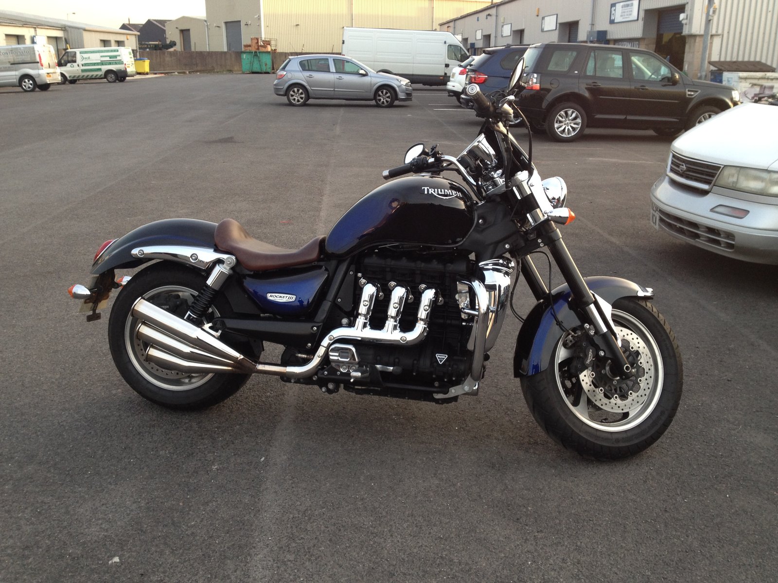 Triumph rocket deals 3 solo seat