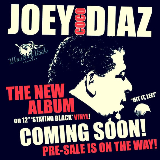 Image of Joey CoCo Diaz "Asthma" Limited Edition 12" Vinyl (classic black)