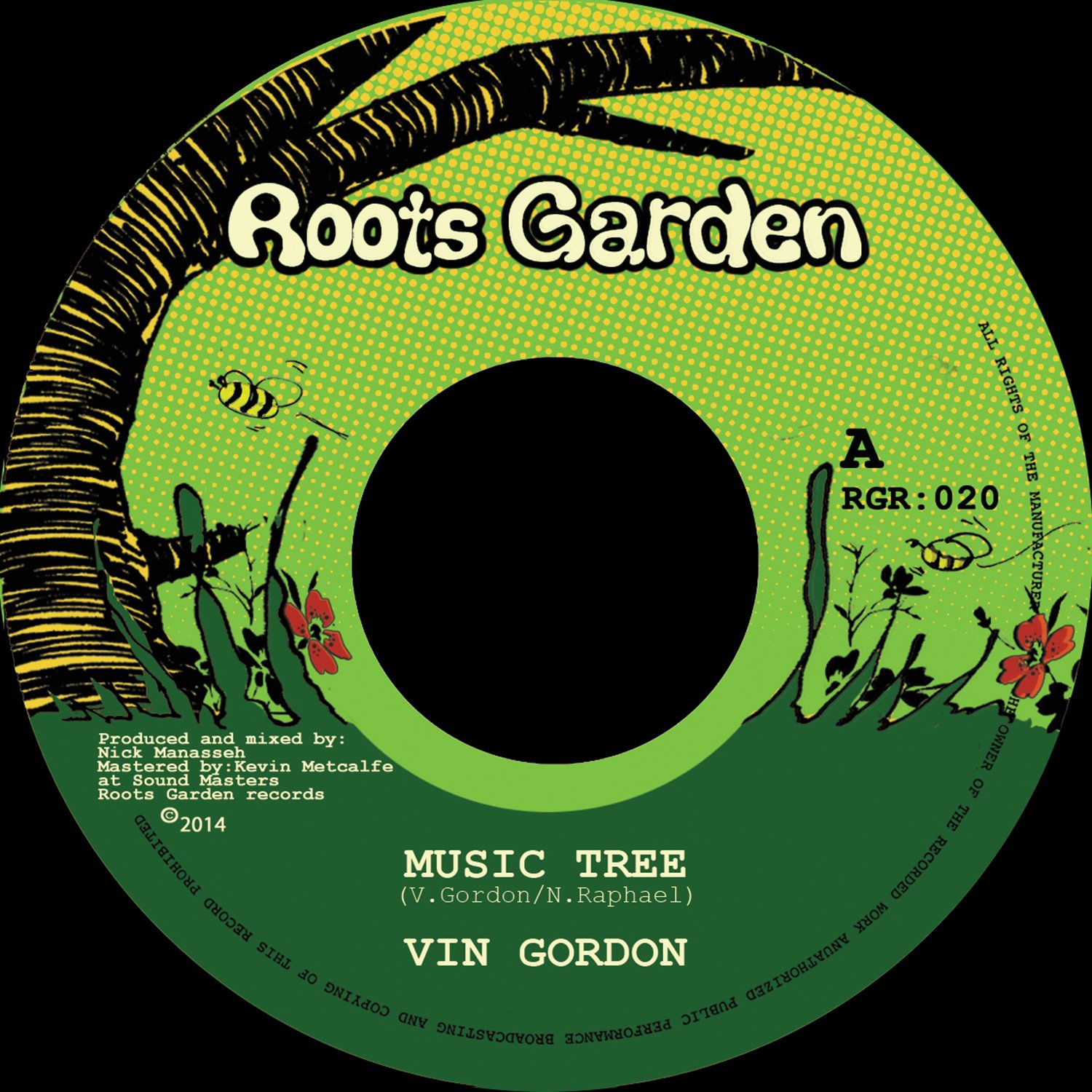 Roots Garden records — Vin Gordon