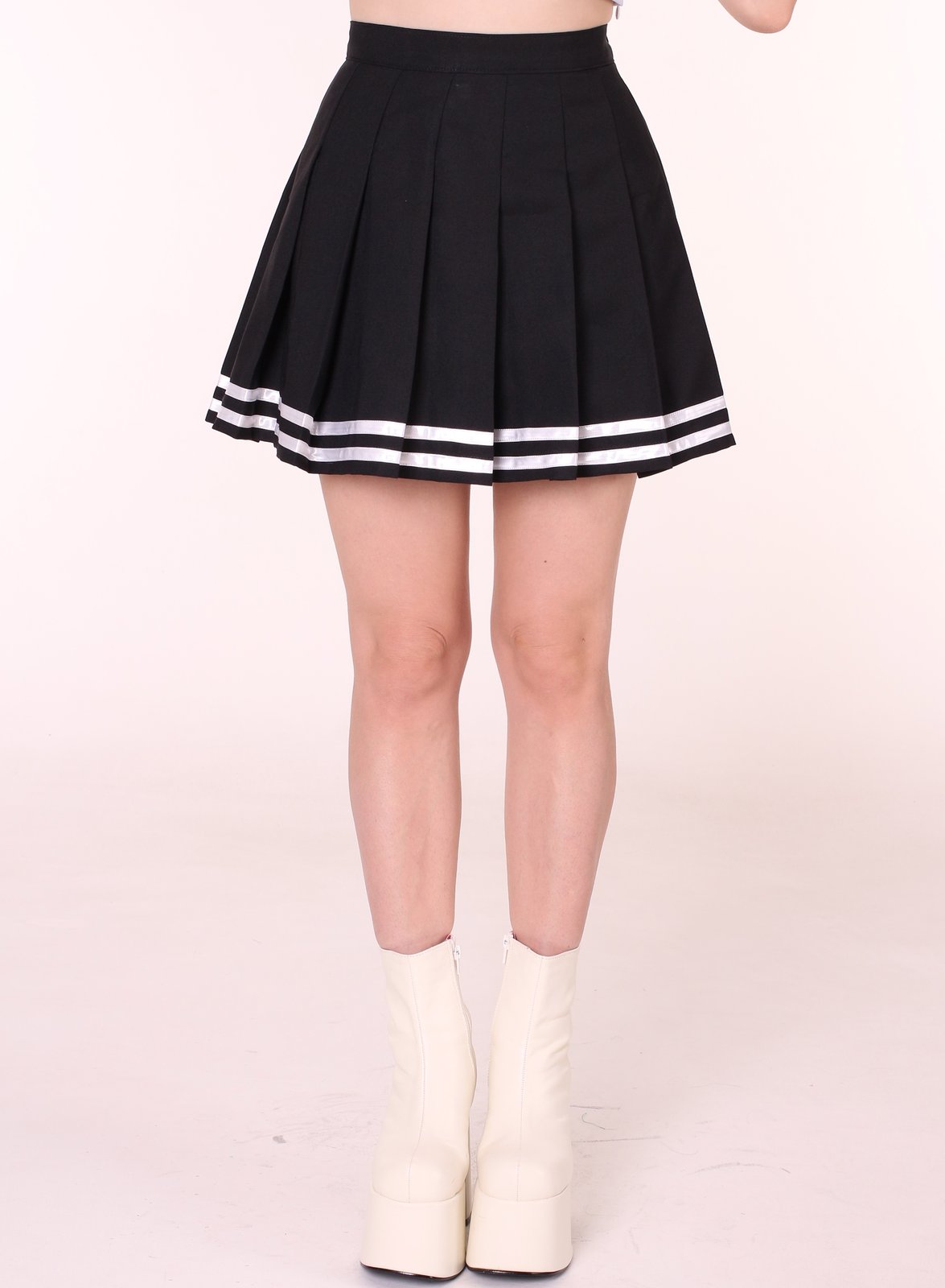 black cheerleading skirt