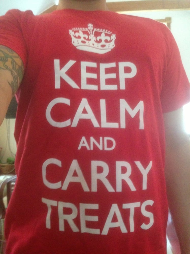 Image of Keep Calm and Carry Treats