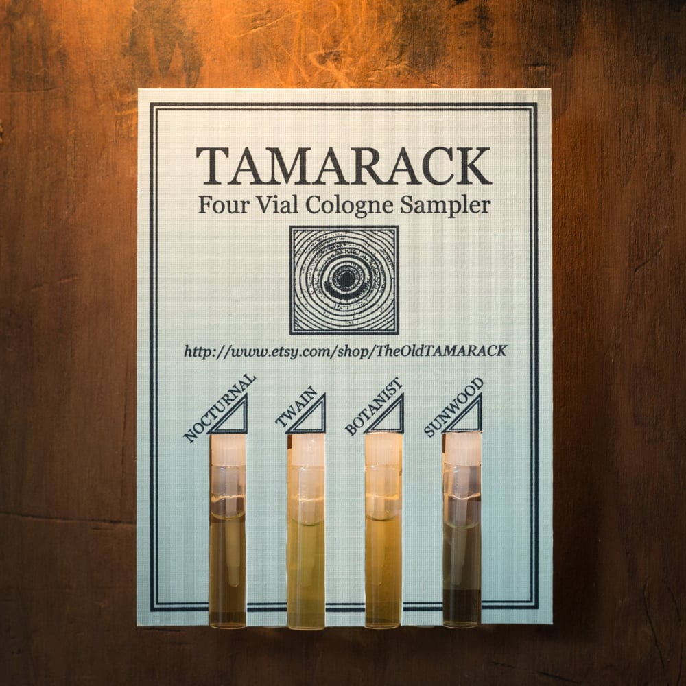 NATURAL COLOGNE SAMPLER KIT / THE OLD TAMARACK