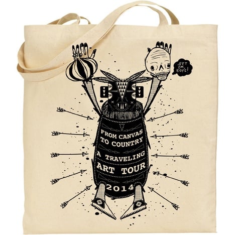 Image of From Canvas to Country Tote Bag