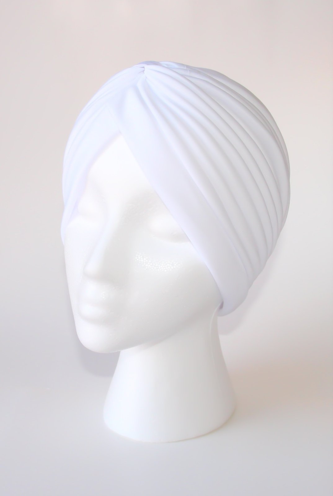 white turban hat