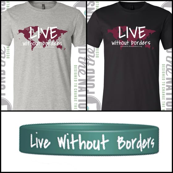 Image of T-Shirt/ TEAL Bracelet Duo! 