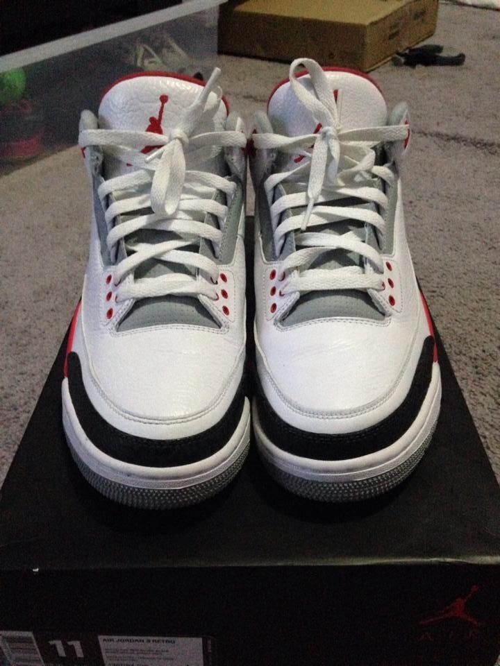 Air Jordan Fire Red 3s / Sole Mack Kicks