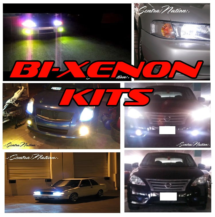 Image of Bi-Xenon 6000K Ultra White HID Kit (All Year Sentras exc.B17)